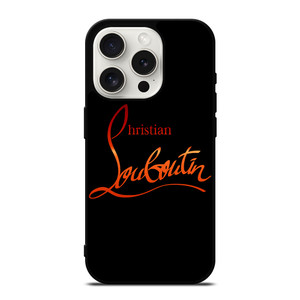 CHRISTIAN LOUBOUTIN RED LOGO iPhone 15 Case Cover